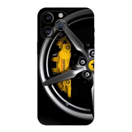 Ferrari Wheel Logo Icon Mobile Skin