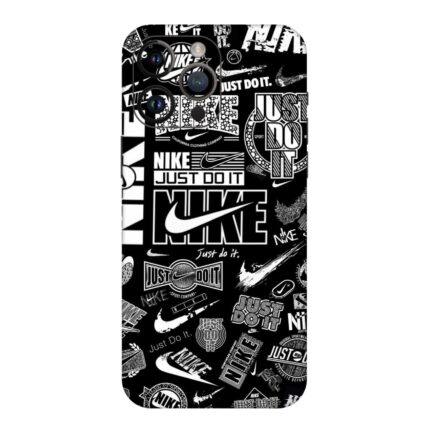 Black And White Nike Typography Mobile Skin