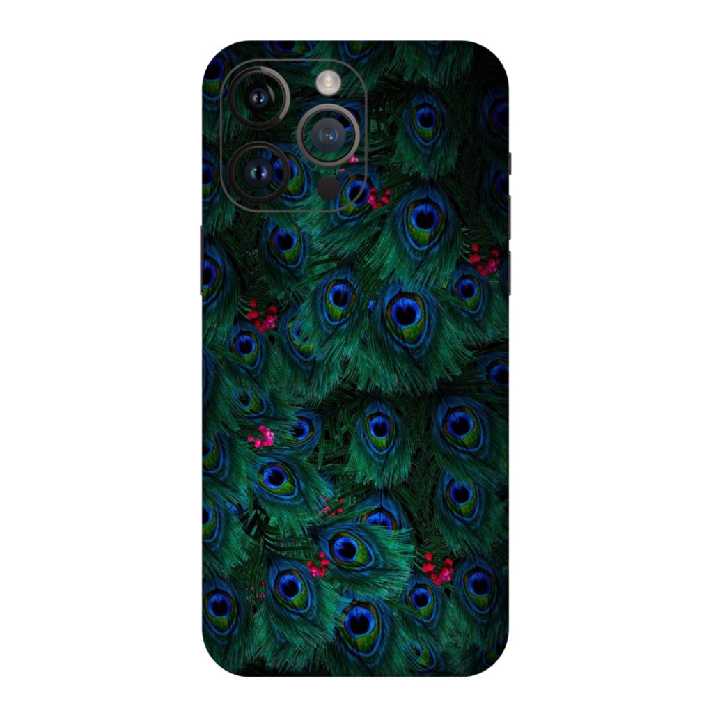 Peacock Feathers Mobile Skin