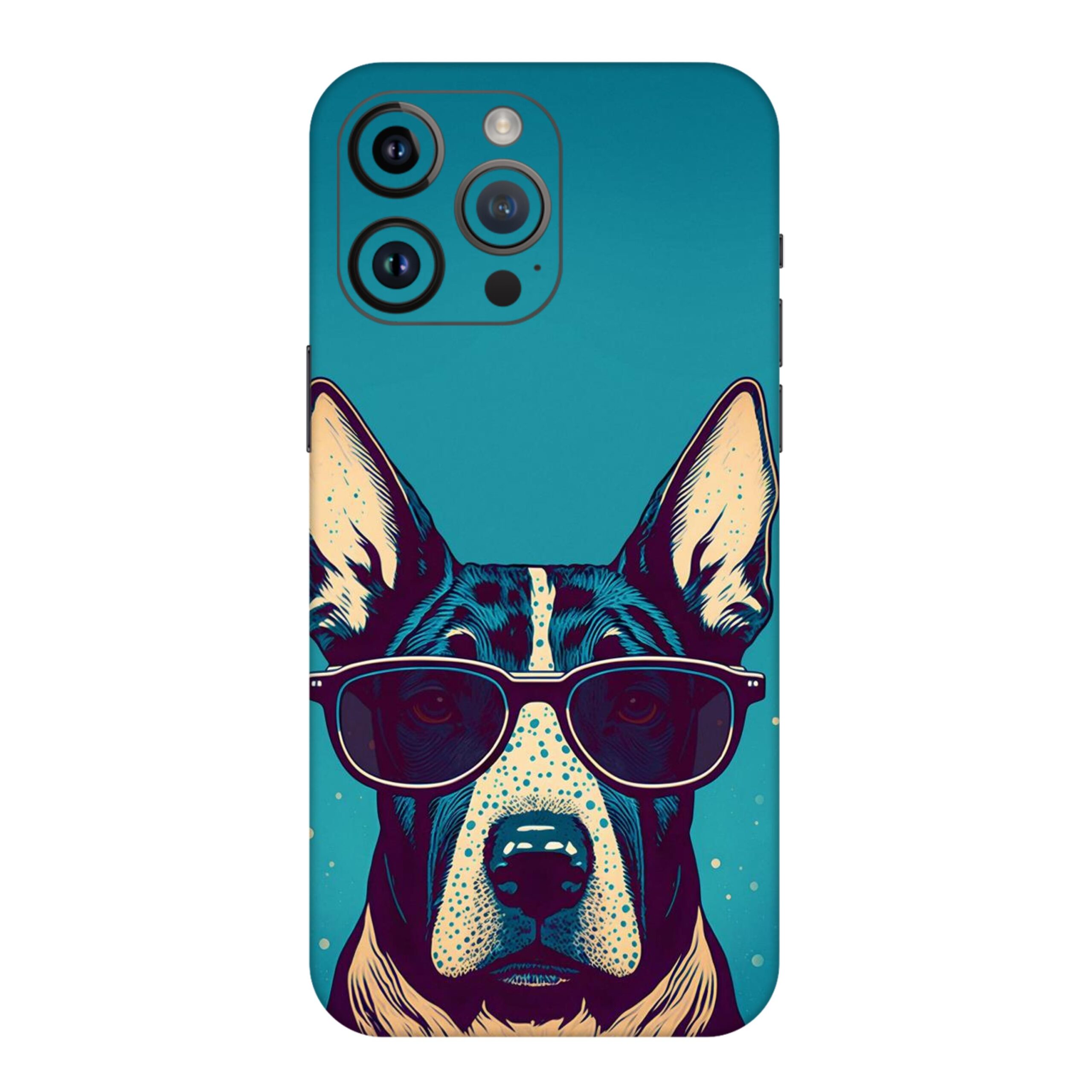 Smart Dog Wear Sunglasses Mobile Skin Smart Dog Wear Sunglasses Mobile Skin