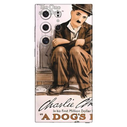 Charlie Chaplin Dog's Life Mobile Skin