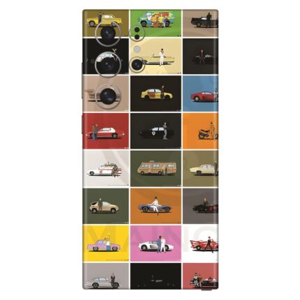 Multiple Iconic Car Mobile Skin