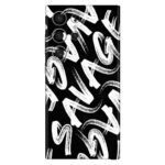 Black And White Savage Mobile Skin