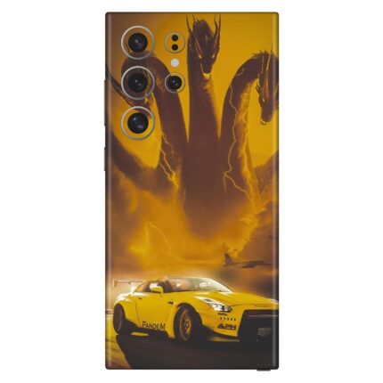 Nissan Car GTR Dragon Mobile Skin