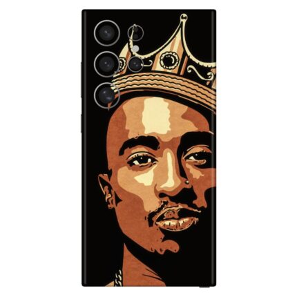 The King Tupac Rapper Mobile Skin