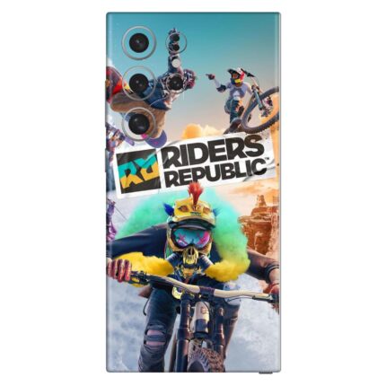 Riders Republic Game Poster Mobile Skin