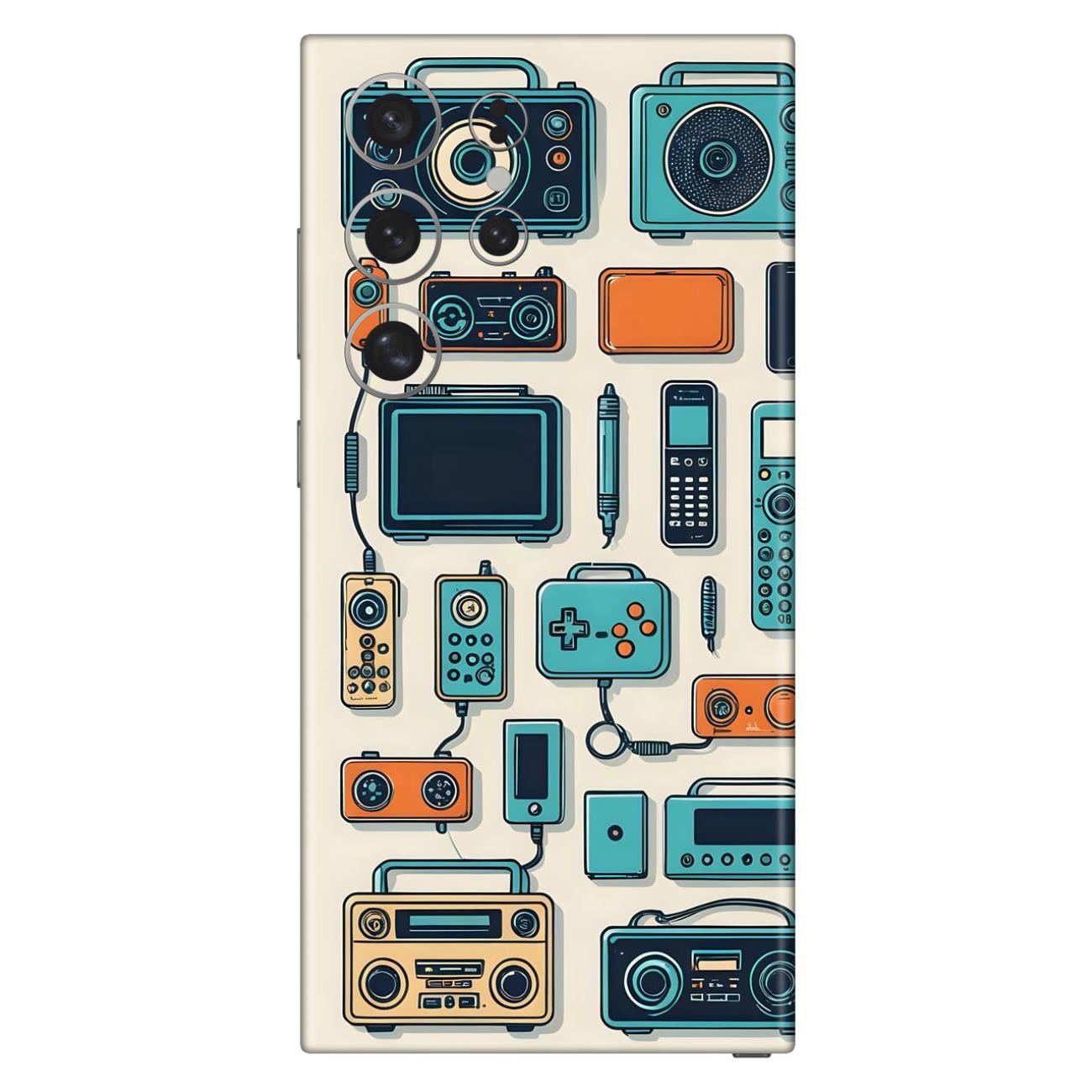 Electronic Gadgets Picture Mobile Skin Electronic Gadgets Picture Mobile Skin