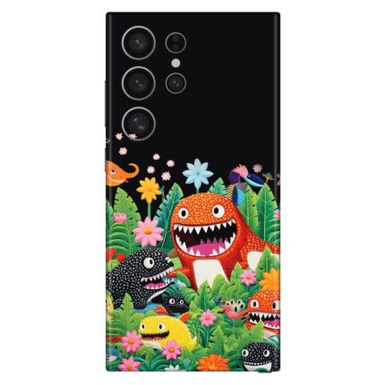 Cute Monster Cartoon Mobile Skin