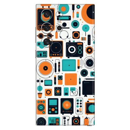 Technological Hitech Elements Mobile Skin