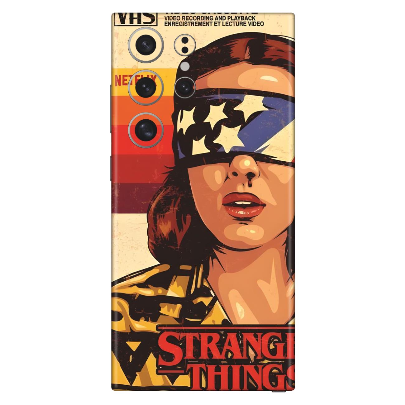 Stranger Things Poster Mobile Skin Stranger Things Poster Mobile Skin