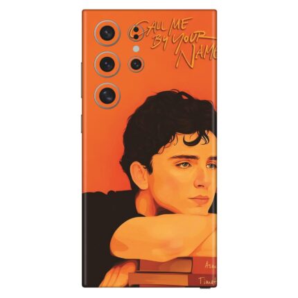 Call Me By Your Name Movie Poster Mobile Skin