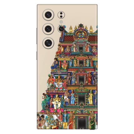 South Indian Hindu Temple Mobile Skin