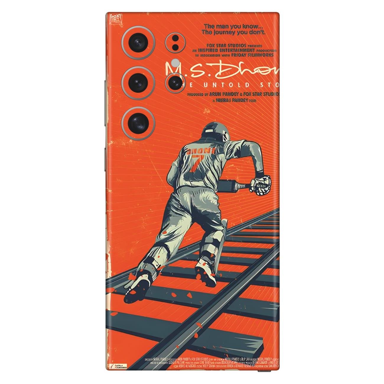 GD0724A183.jpg MS Dhoni Poster Mobile Skin for Apple iPhone, Samsung & More - Image 1